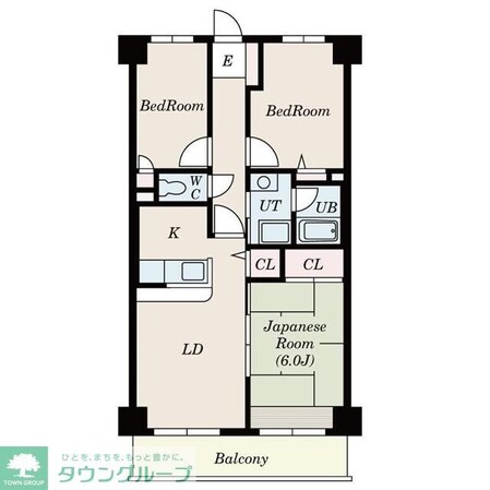 コスモリード八王子の物件間取画像